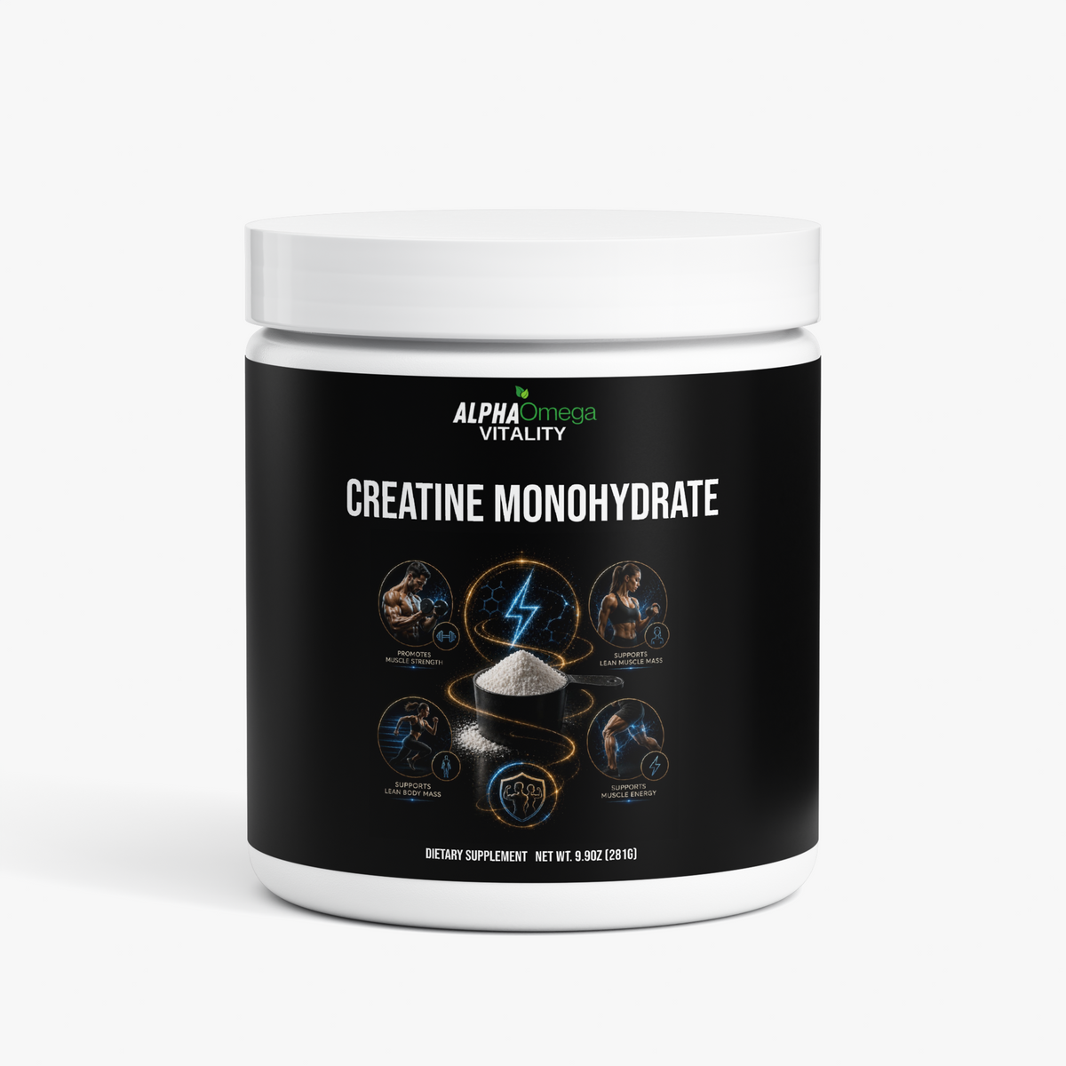Pure Creatine Monohydrate Supplement