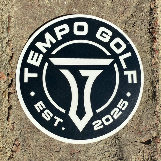 Tempo Logo Vinyl Sticker